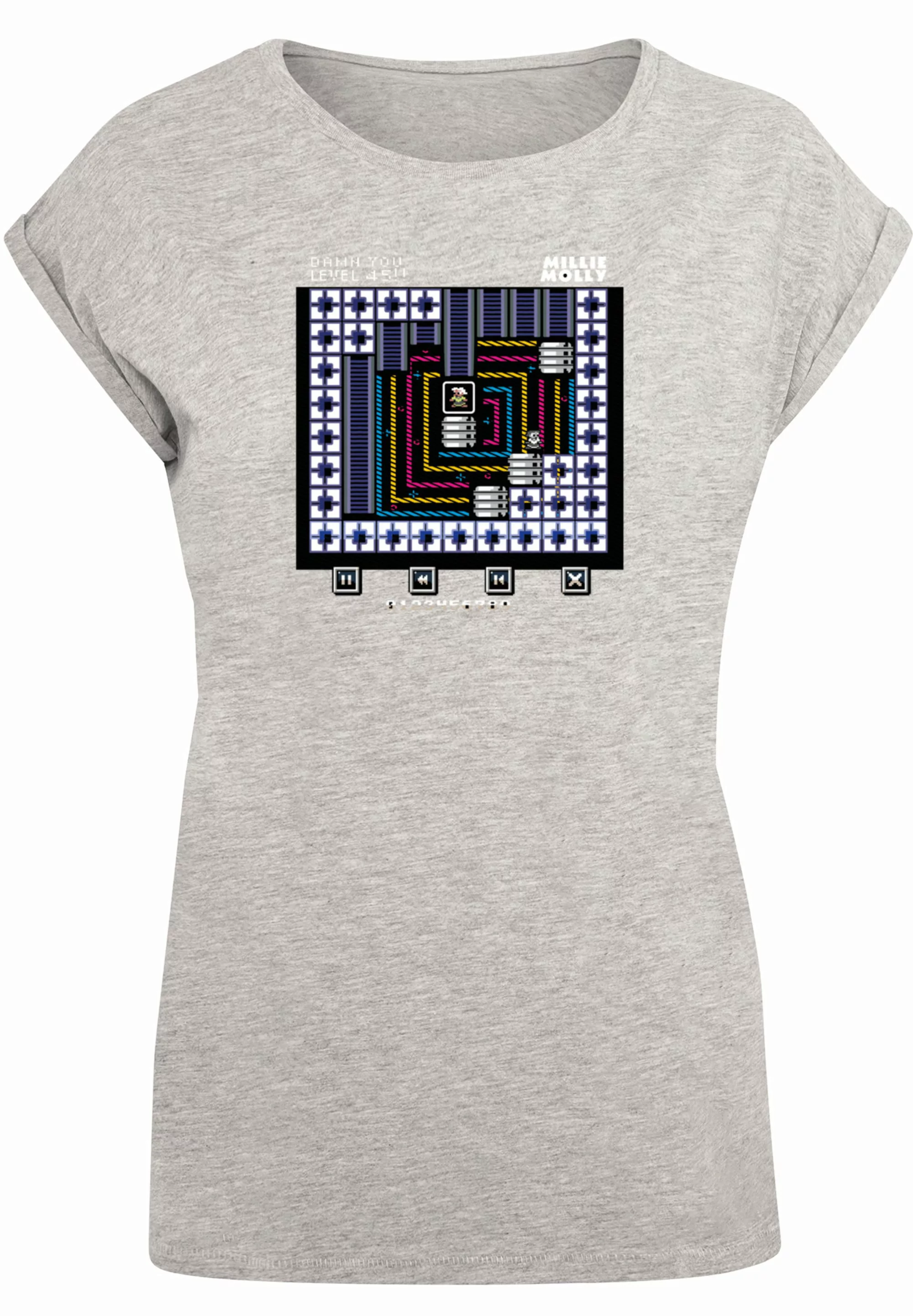 F4NT4STIC T-Shirt "Retro Gaming Level 45", Print günstig online kaufen