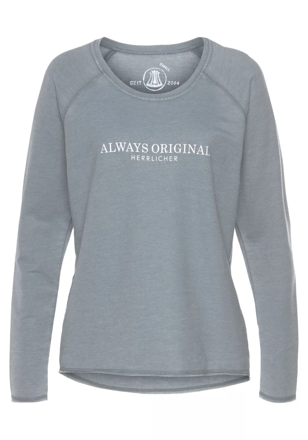 Herrlicher Sweatshirt "FREYA SWEAT", mit Statement Print "Always Original" günstig online kaufen