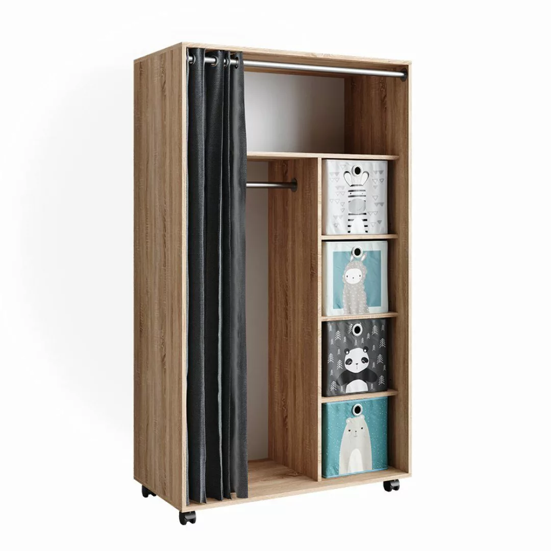 Vicco Kleiderschrank Doros, Sonoma, 100 x günstig online kaufen
