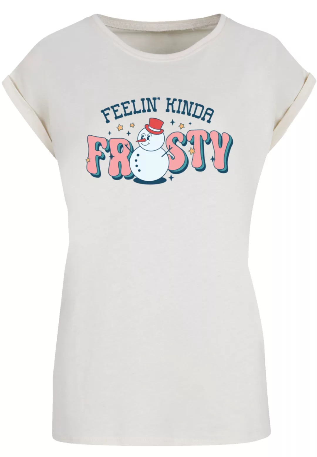 F4NT4STIC T-Shirt "Feelin Kinda Frosty Snowman", Premium Qualität günstig online kaufen