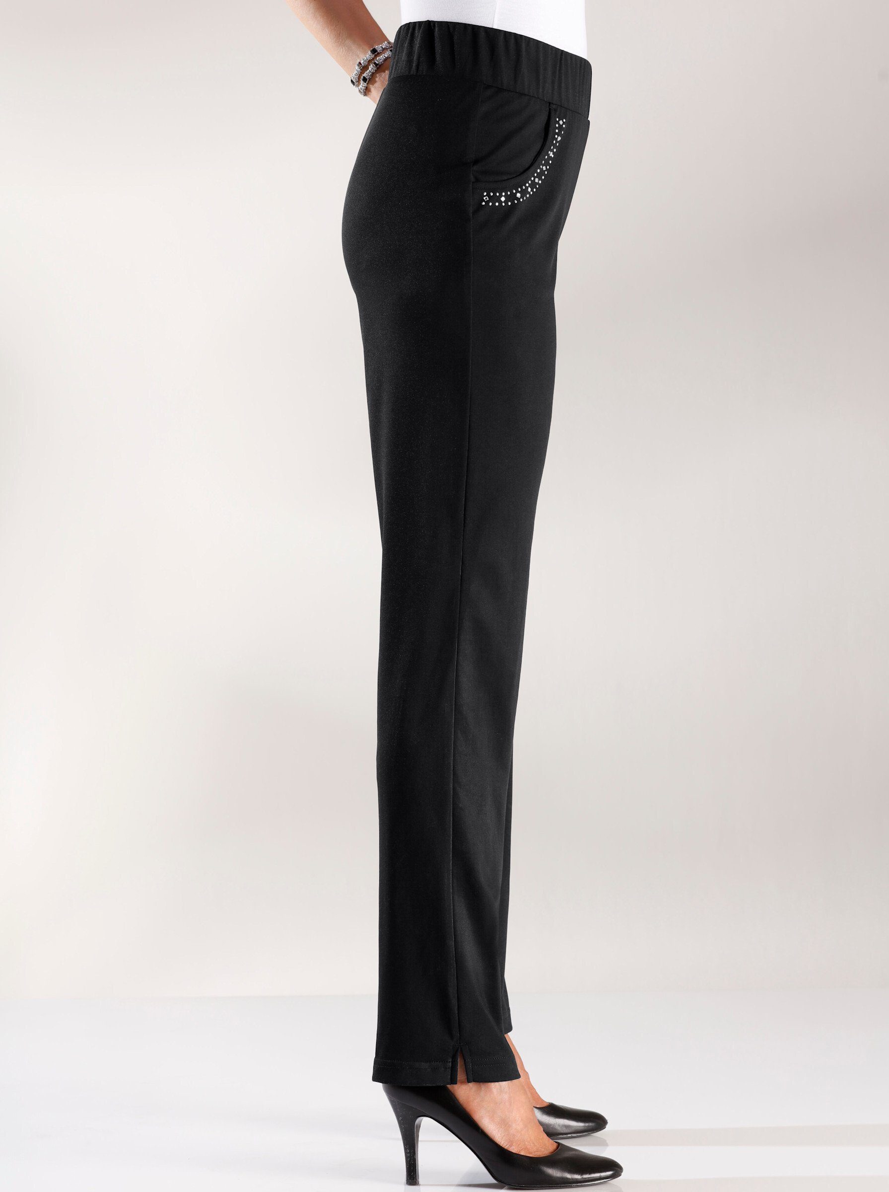 Sieh an! Jerseyhose Schlupfhose Innenbeinlänge ca. günstig online kaufen