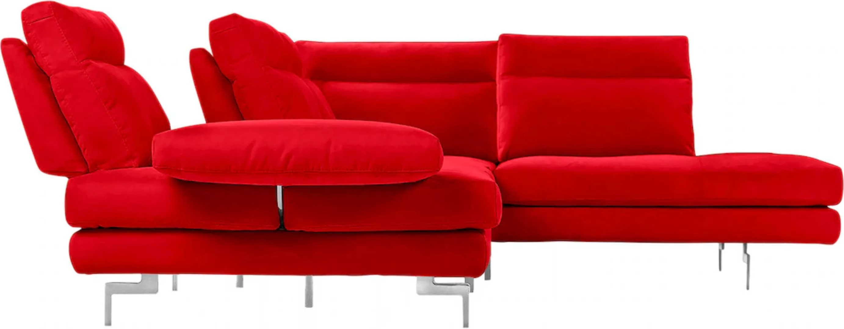 CALIA ITALIA Ecksofa "Toby Wing, L-Form, Multifunktionssofa, bequem und ede günstig online kaufen