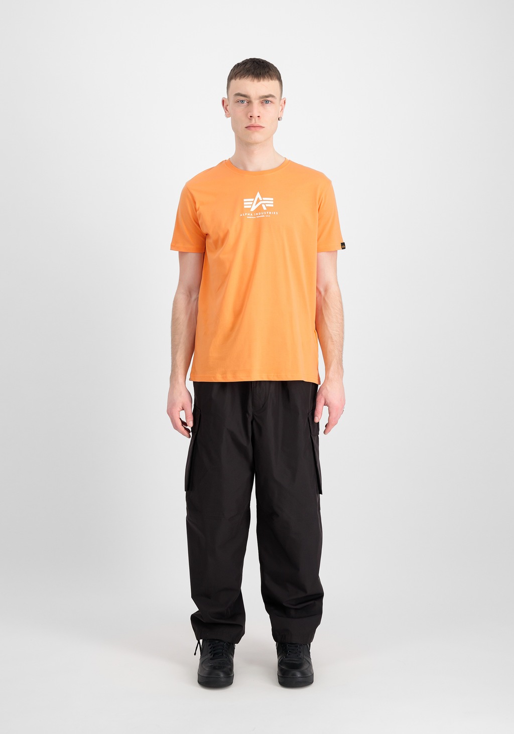 Alpha Industries T-Shirt "Alpha Industries Men - T-Shirts Basic T Mid Logo" günstig online kaufen