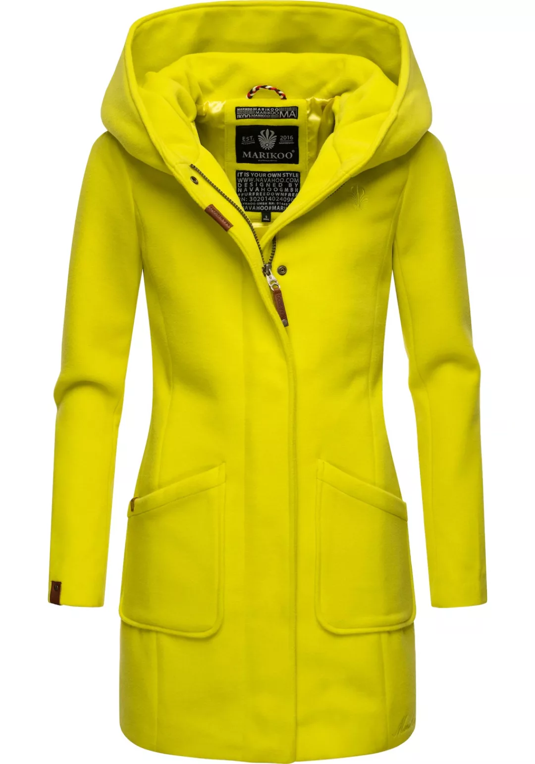 Marikoo Wintermantel "Maikoo", hochwertiger Mantel mit großer Kapuze günstig online kaufen