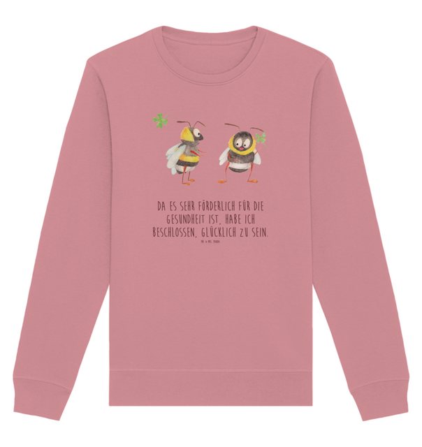 Mr. & Mrs. Panda Longpullover Größe S Hummeln Kleeblatt - Canyon Pink - Ges günstig online kaufen