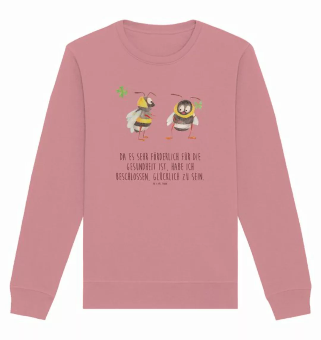 Mr. & Mrs. Panda Longpullover Größe S Hummeln Kleeblatt - Canyon Pink - Ges günstig online kaufen