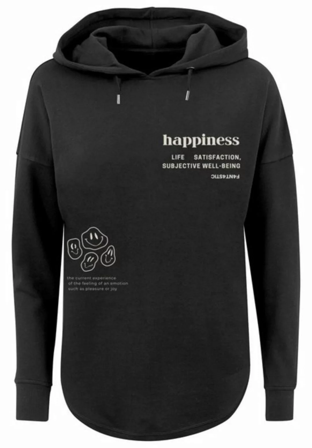 F4NT4STIC Kapuzenpullover "happiness OVERSIZE HOODIE", Print günstig online kaufen