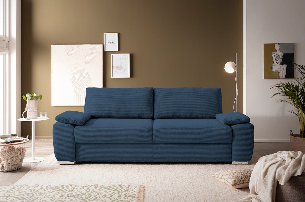 exxpo - sofa fashion 2-Sitzer "SOLSBURY, Sofa, Schlafsofa", inkl. Federkern günstig online kaufen