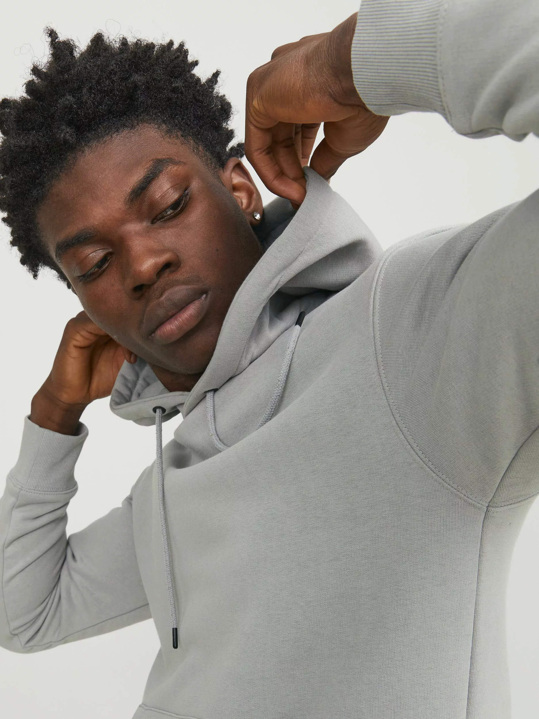 Jack & Jones Kapuzensweatshirt "JJESTAR BASIC SWEAT HOOD NOOS", mit Rippbün günstig online kaufen