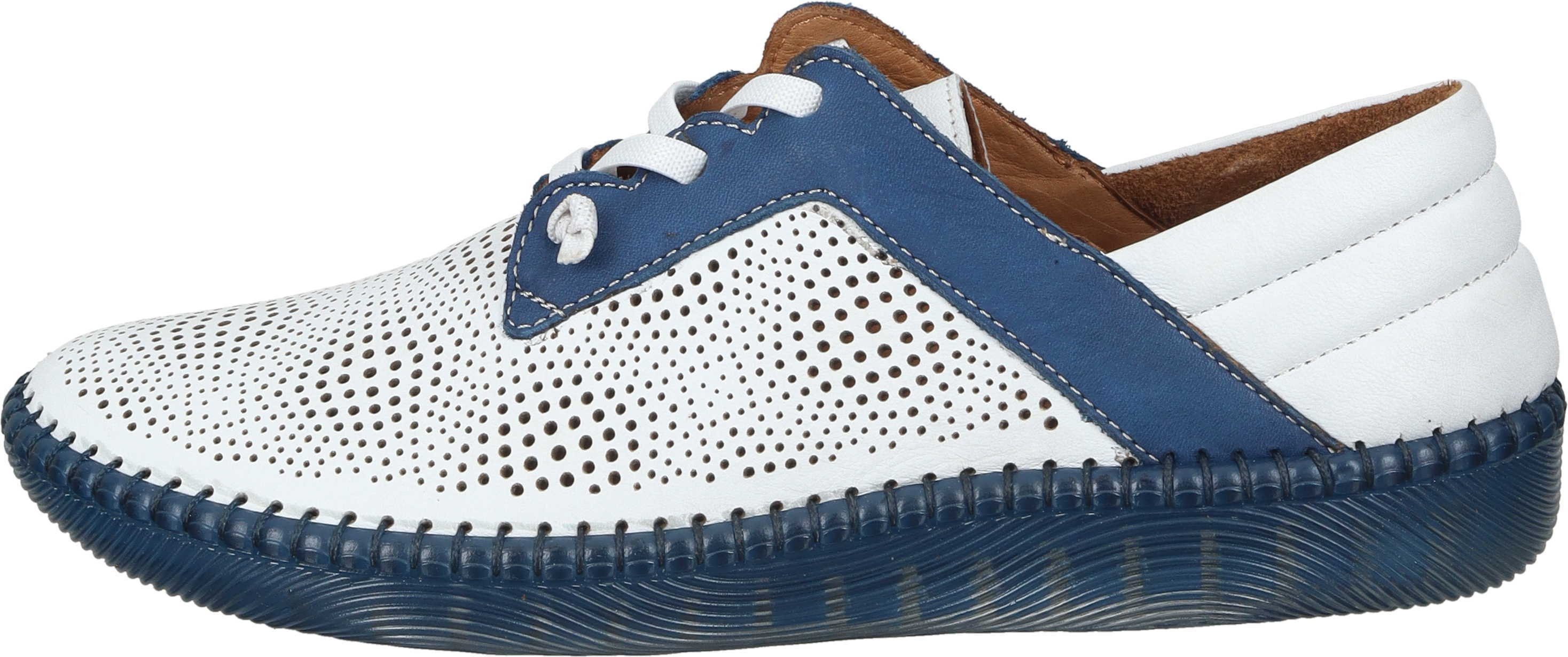Manitu Slipper Schnürschuh aus echtem Leder günstig online kaufen
