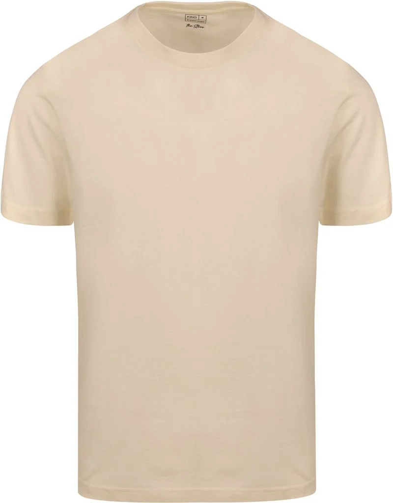 King Essentials The Steve T-Shirt Beige - Größe L günstig online kaufen