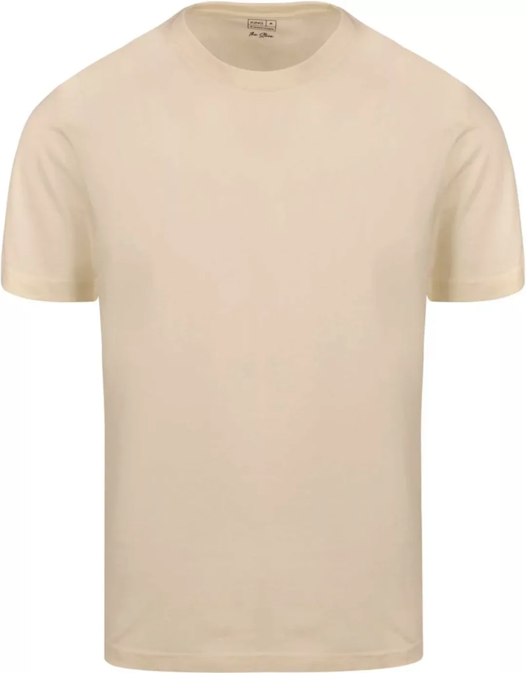 King Essentials The Steve T-Shirt Beige - Größe XXL günstig online kaufen
