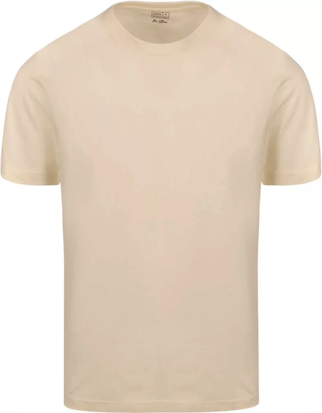 King Essentials The Steve T-Shirt Beige - Größe L günstig online kaufen