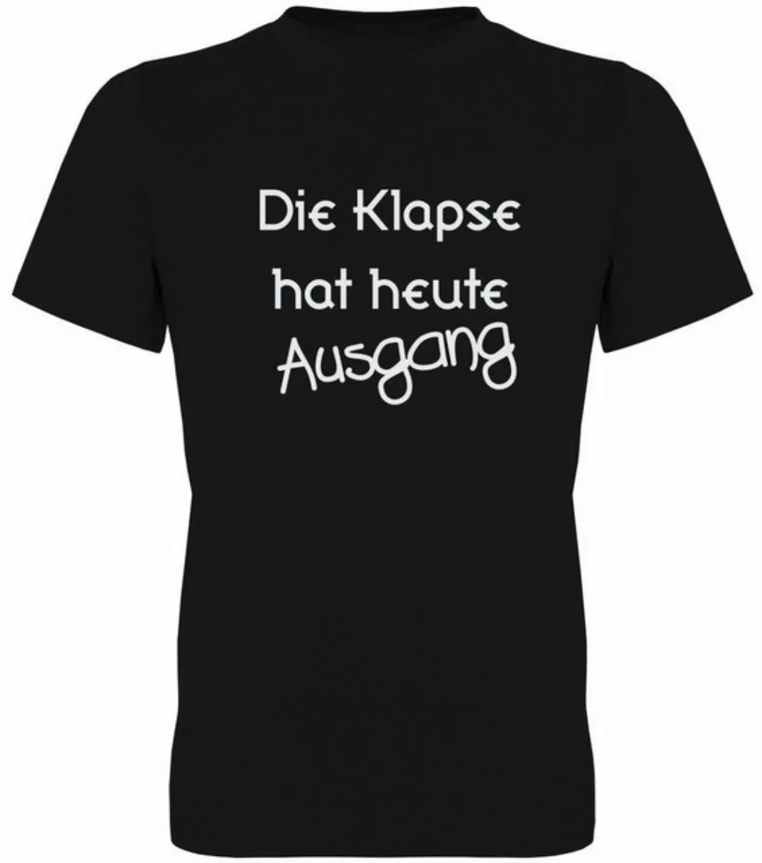 G-graphics T-Shirt Die Klapse hat heute Ausgang Herren T-Shirt, mit Frontpr günstig online kaufen