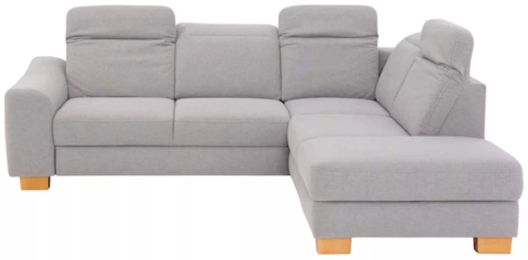 Home affaire Ecksofa »Dundee L-Form«, wahlweise mit Kopfteilverstellung und günstig online kaufen