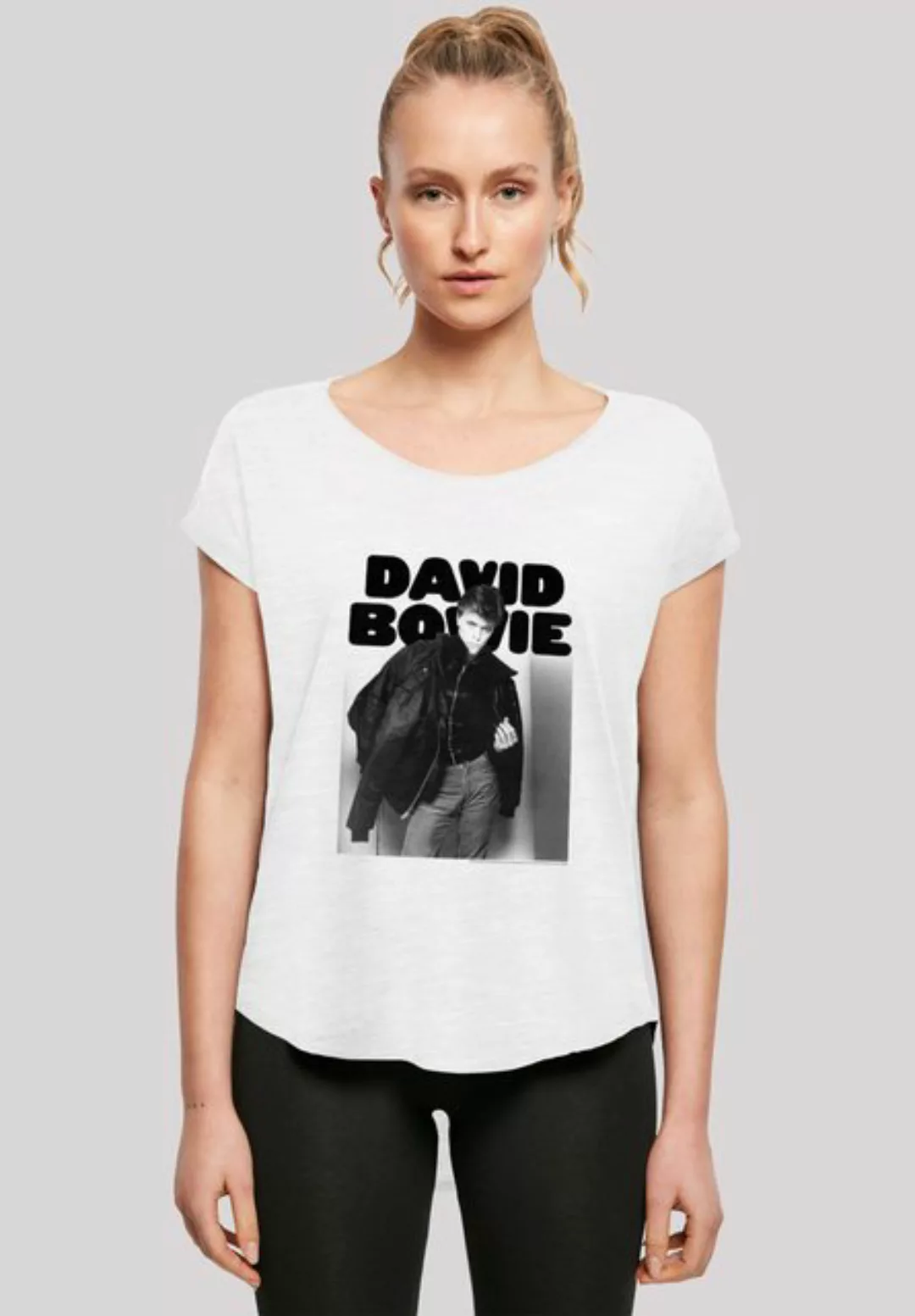 F4NT4STIC T-Shirt David Bowie Jacket Photograph Print günstig online kaufen
