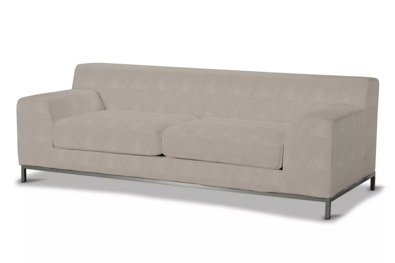 Bezug für Kramfors 3-Sitzer Sofa, beige-grau, Sofahusse, Kramfors 3-Sitzer, günstig online kaufen