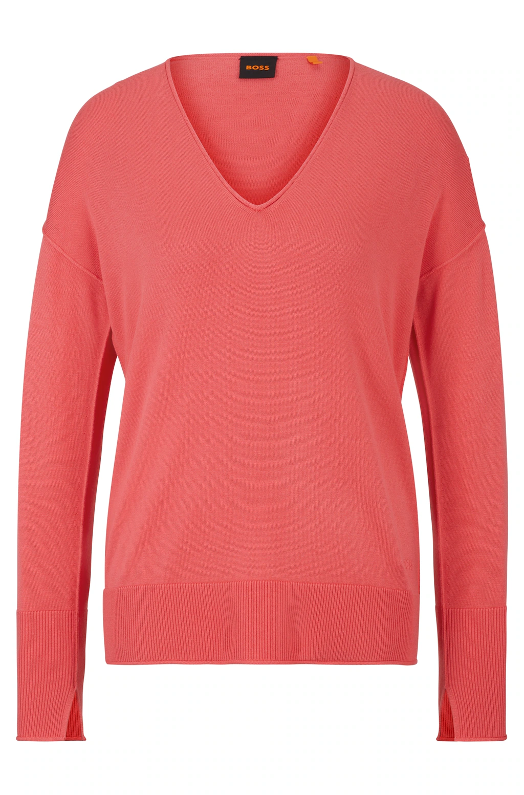 BOSS ORANGE Strickpullover "C Freno Premium Damenmode", mit Ziernaht günstig online kaufen