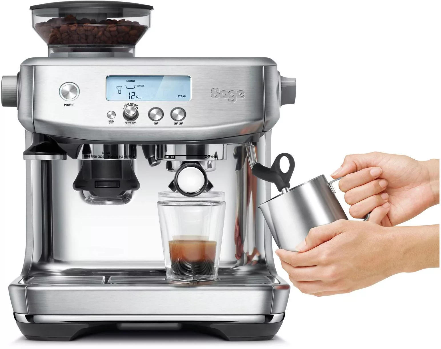Sage Espressomaschine »»The Barista Pro, SES878BSS4EEU1«« günstig online kaufen