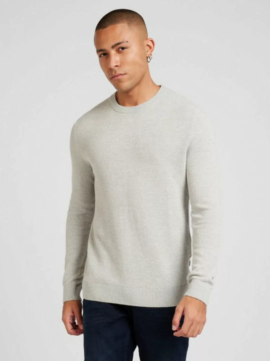 Jack & Jones Rundhalspullover JJEGLOBE KNIT CREW NECK NOOS günstig online kaufen