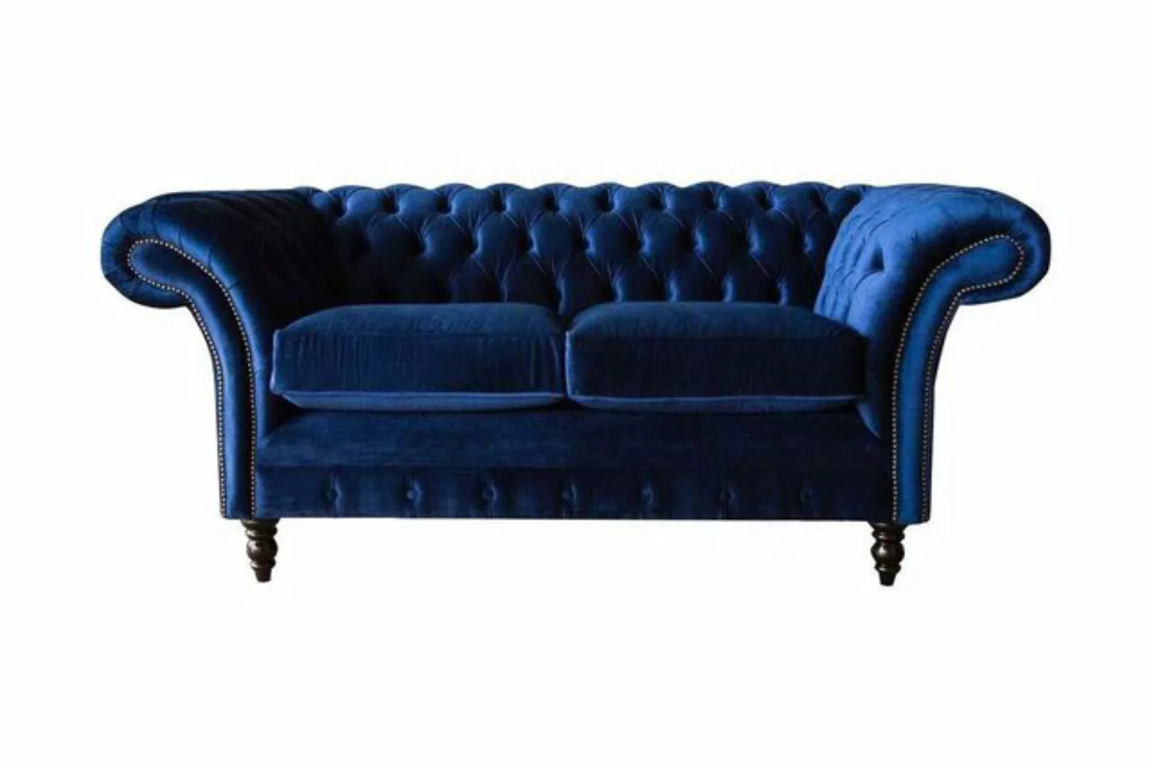 Xlmoebel Sofa Chesterfield Büro Sitzmöbel Möbelstück Sofa 2-Plätze Textil B günstig online kaufen