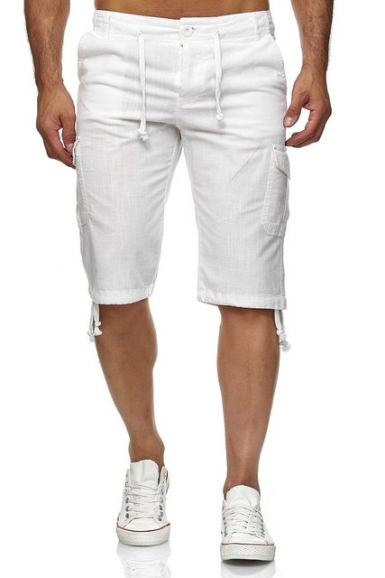 Reslad Leinenhose Reslad Leinen Cargo Shorts Männer Strandhose Herren Leine günstig online kaufen