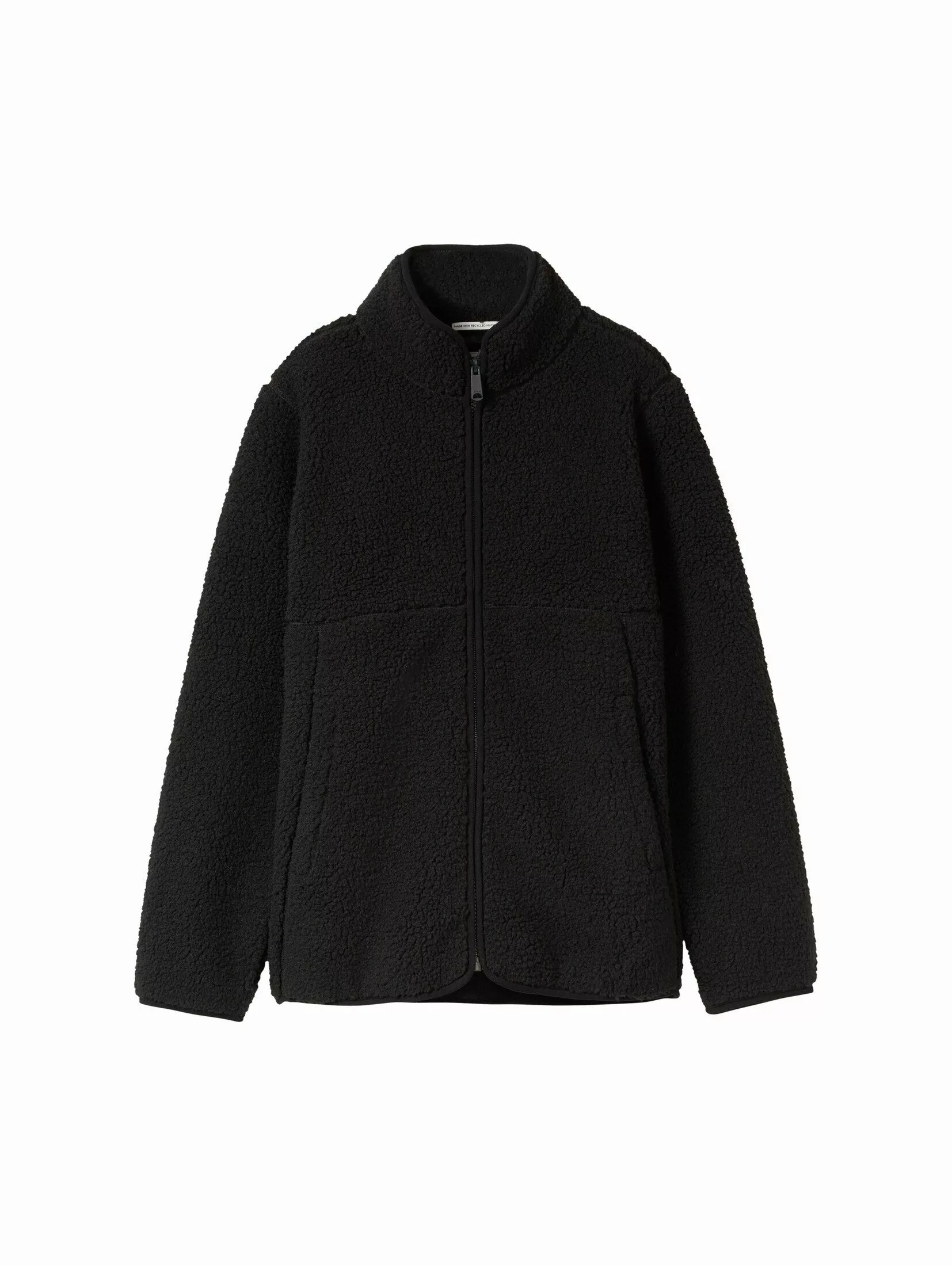 TOM TAILOR Sweatshirt Teddyjacke mit Stehkragen günstig online kaufen