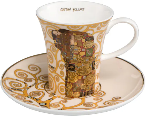 Goebel Espressotasse Gustav Klimt - Die Erfüllung bunt günstig online kaufen