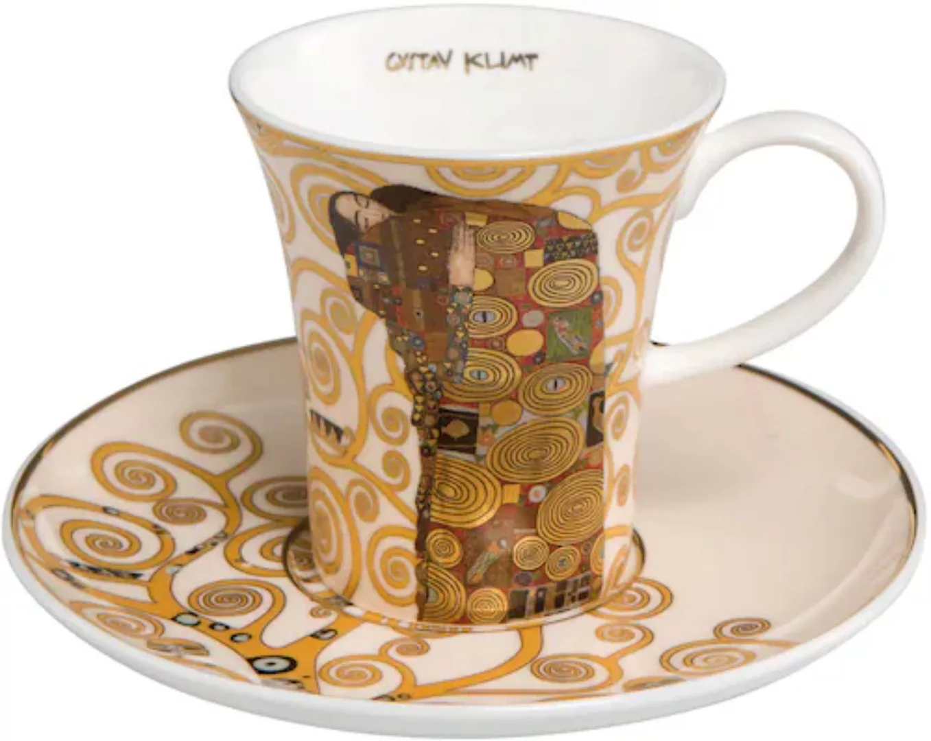 Goebel Espressotasse »Die Erfüllung«, von Gustav Klimt günstig online kaufen