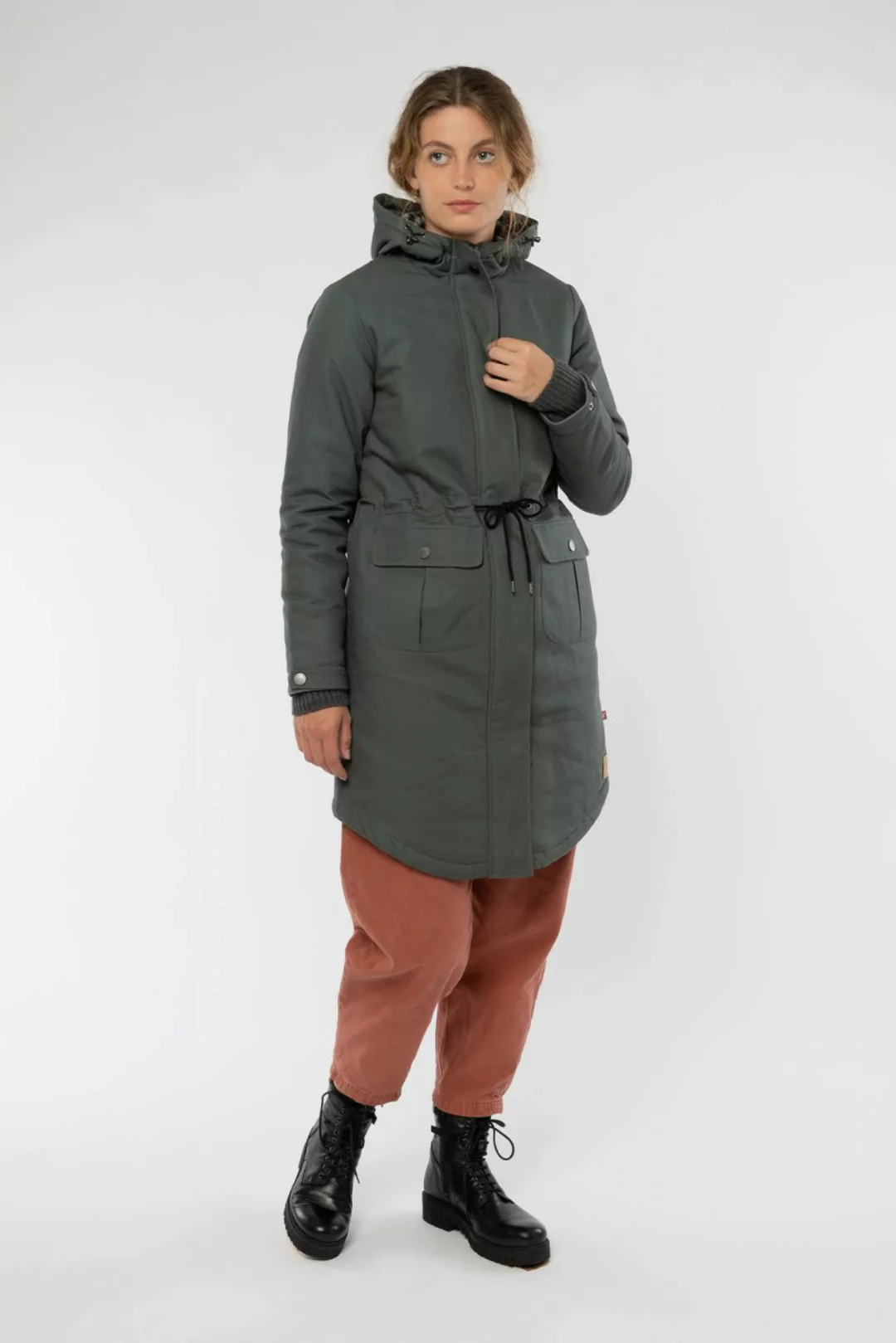 Thermal Parka Damen aus Bio Baumwolle & recyceltem Polyester günstig online kaufen