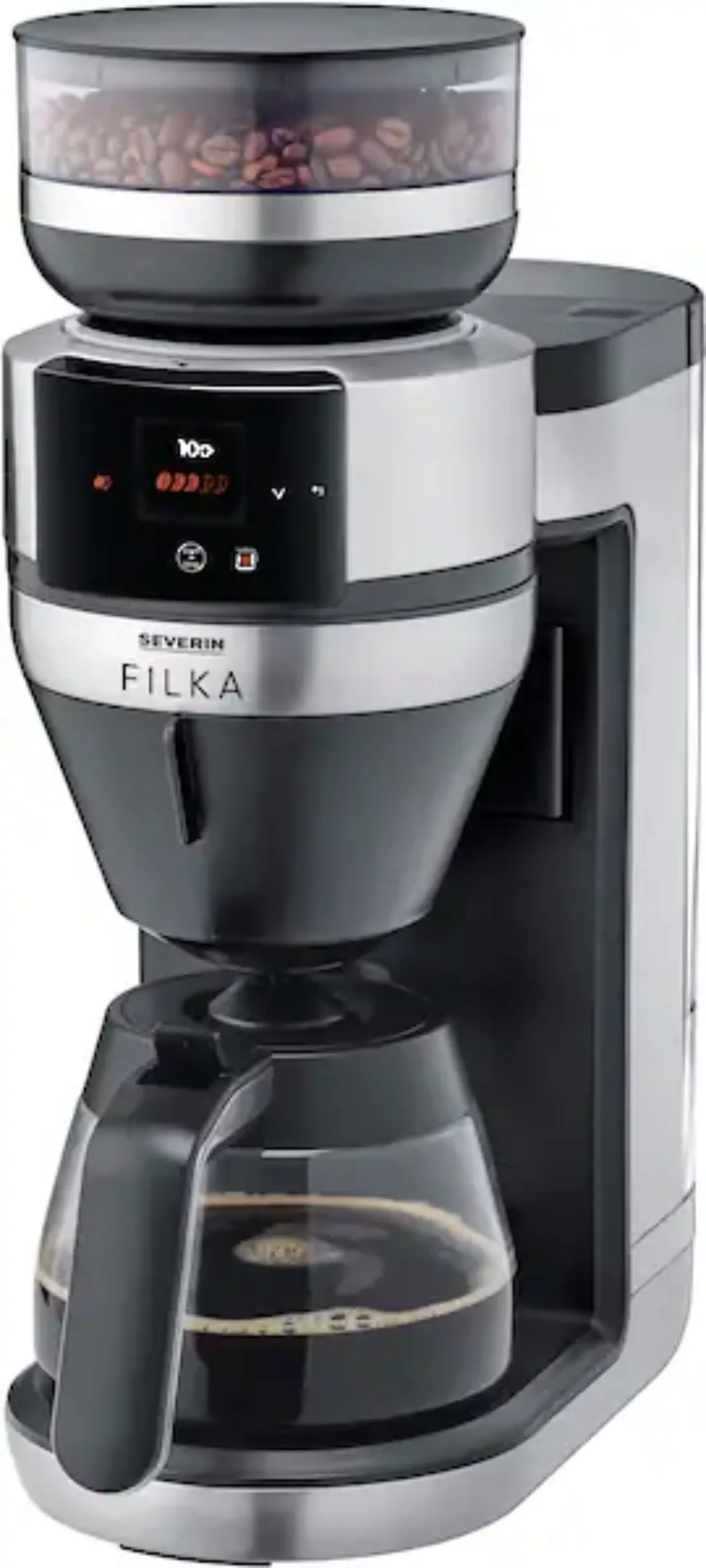 Severin Kaffeemaschine mit Mahlwerk »KA 4852 FILKA«, 1 l Kaffeekanne, Papie günstig online kaufen