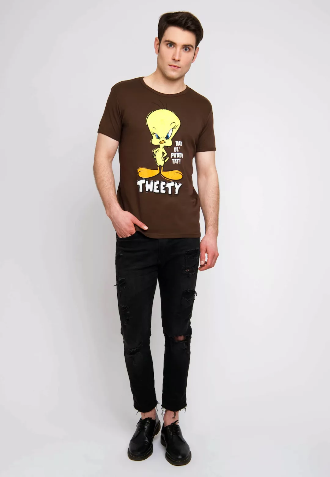 LOGOSHIRT T-Shirt "Looney Tunes - Tweety", mit Tweety-Frontprint günstig online kaufen