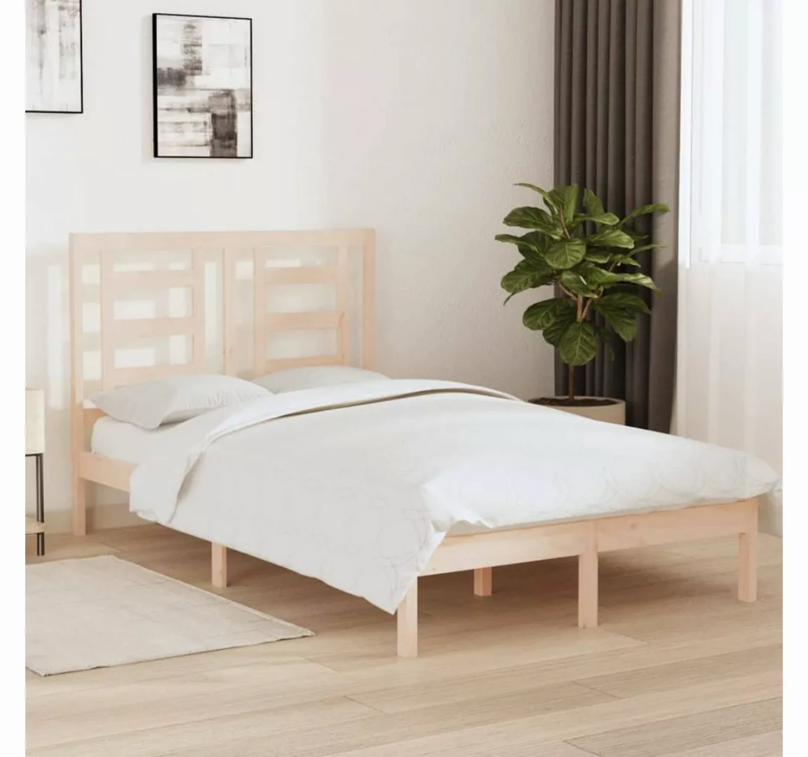 furnicato Bett Massivholzbett Kiefer 120x200 cm günstig online kaufen