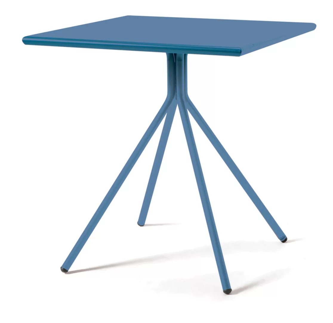 Outdoortisch Rick 80x80x75 cm blau günstig online kaufen