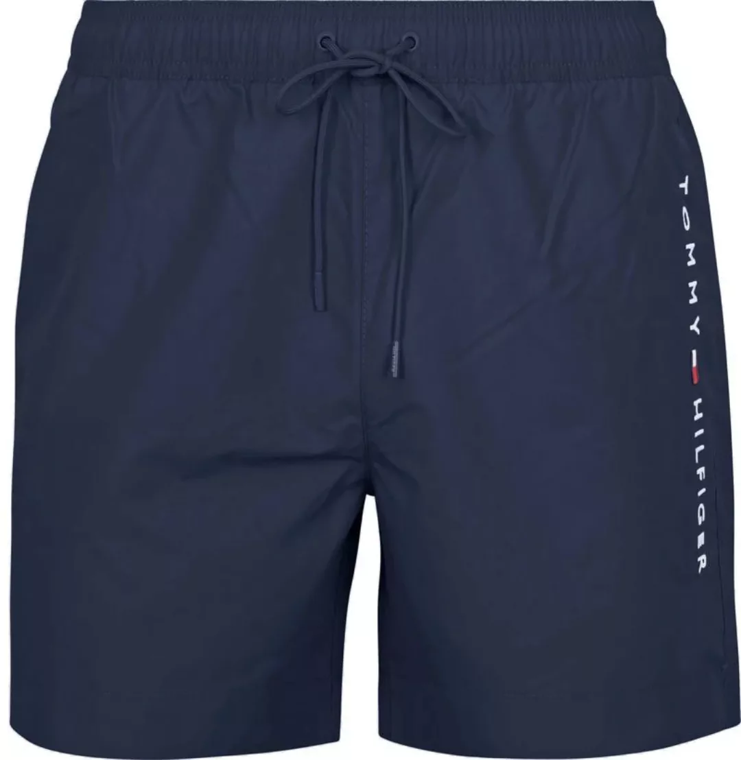 Tommy Hilfiger Badeshorts Logo Navy - Größe M günstig online kaufen