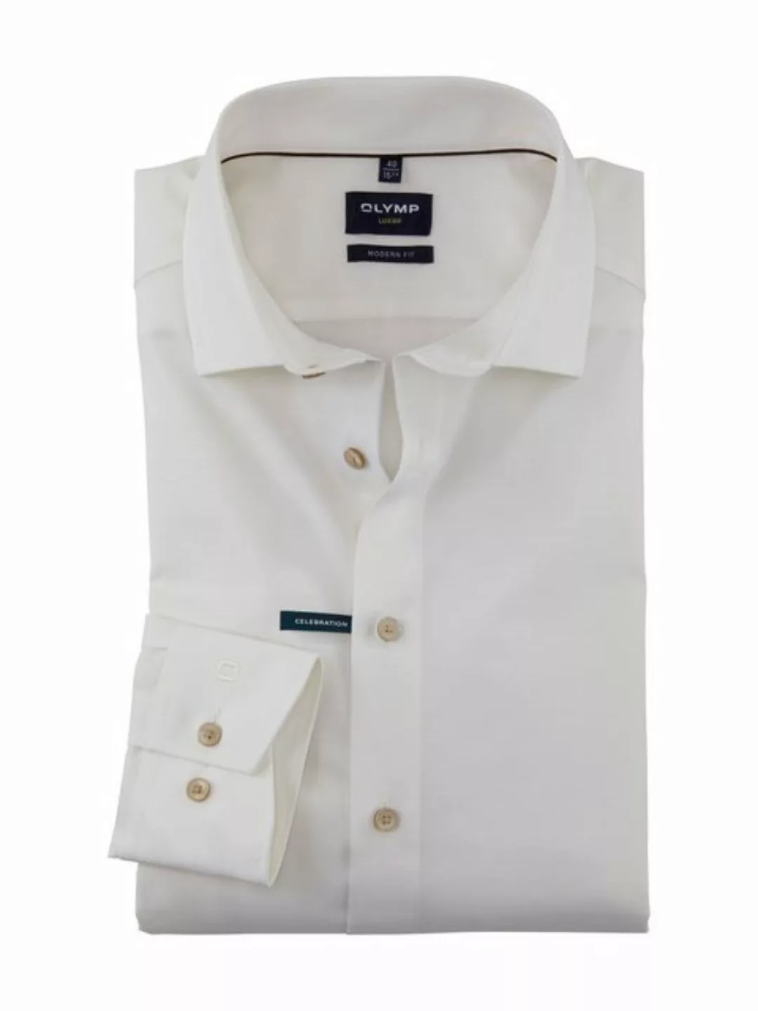 OLYMP Businesshemd - Hemd - Langarmhemd - Luxor - modern fit - bügelfrei günstig online kaufen