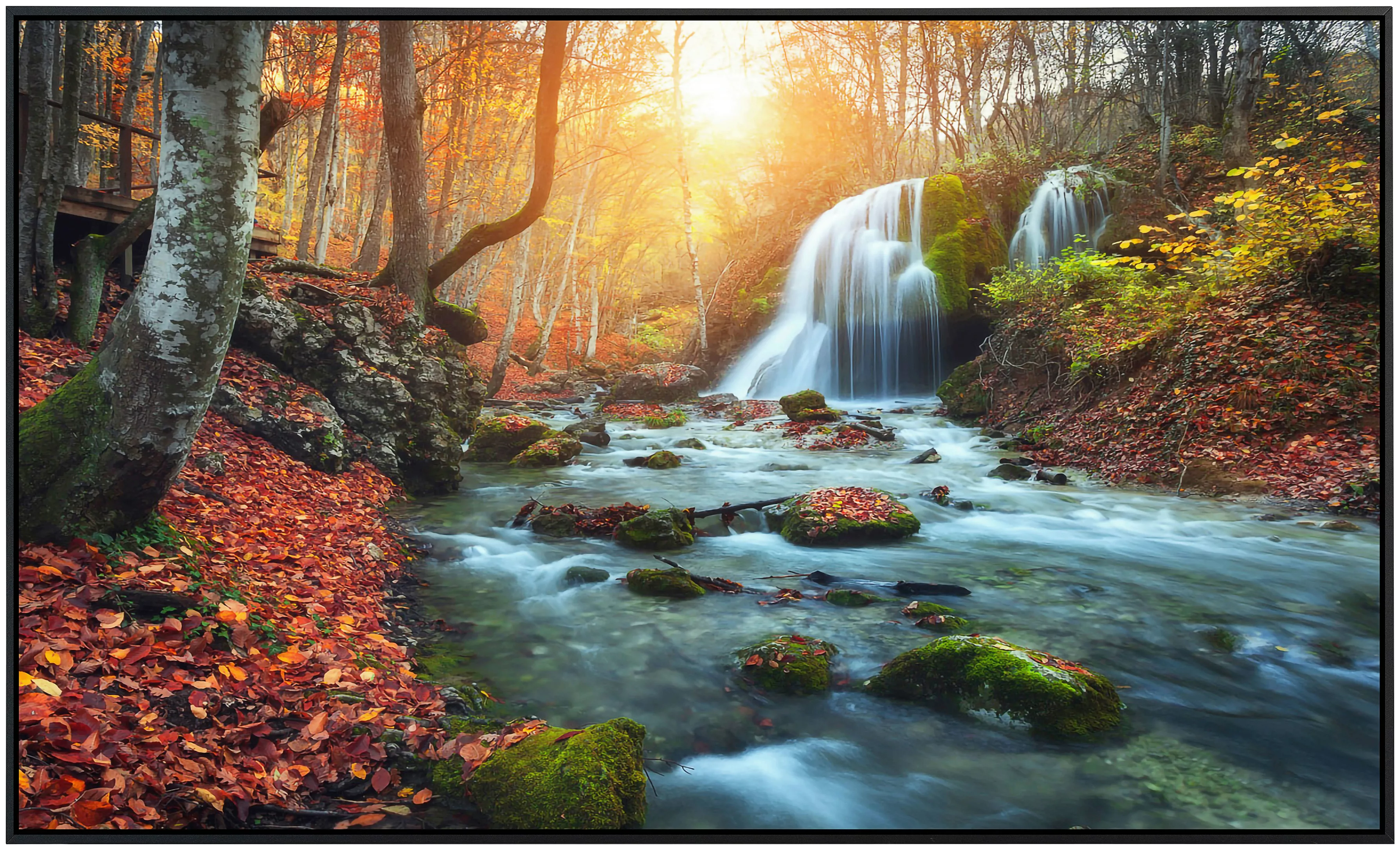 Papermoon Infrarotheizung »Mountain River Autun Wasserfall« günstig online kaufen