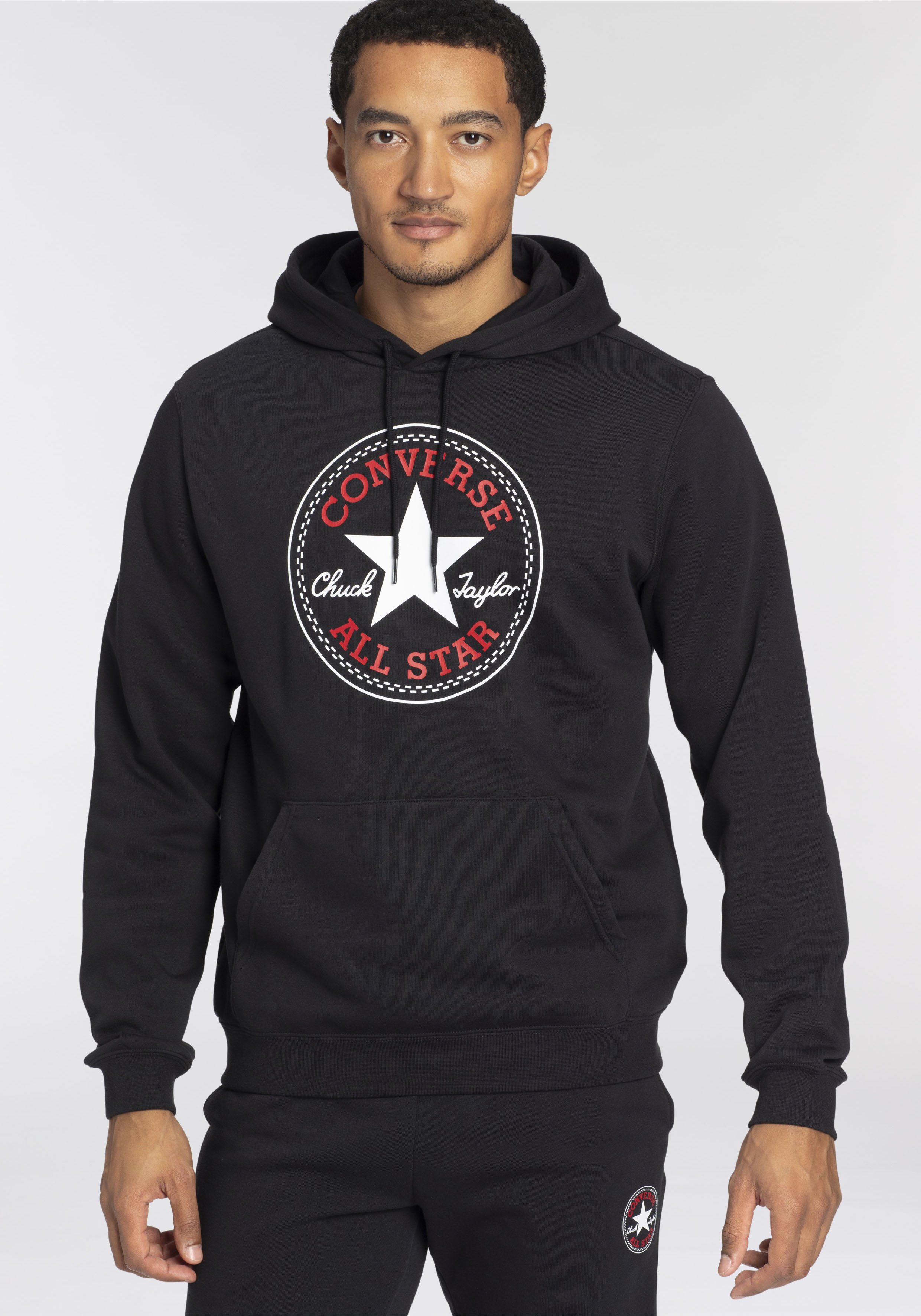 Converse Kapuzensweatshirt "STANDARD FIT CENTER FRONT LARGE CHU" günstig online kaufen