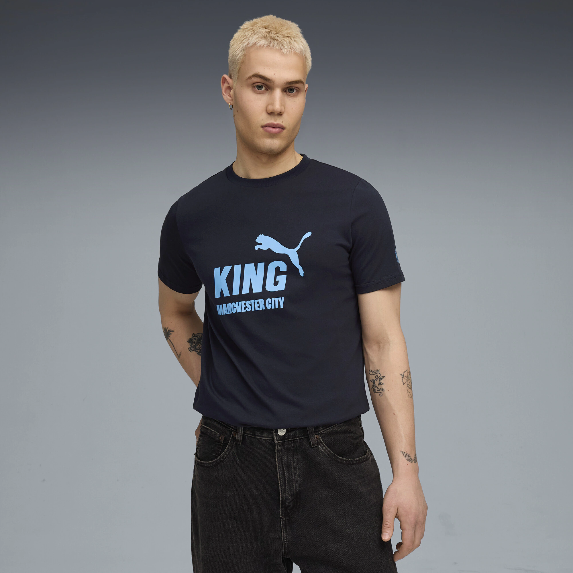 PUMA T-Shirt "Manchester City KING Logo T-Shirt Herren" günstig online kaufen