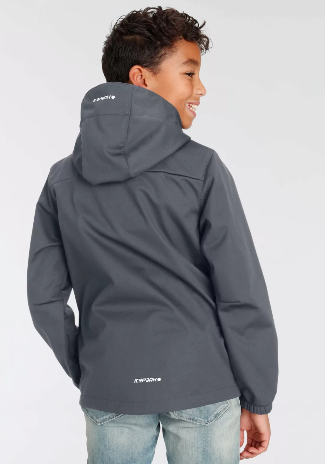 Icepeak Softshelljacke "KONAN JR", (1 St.), mit Kapuze günstig online kaufen