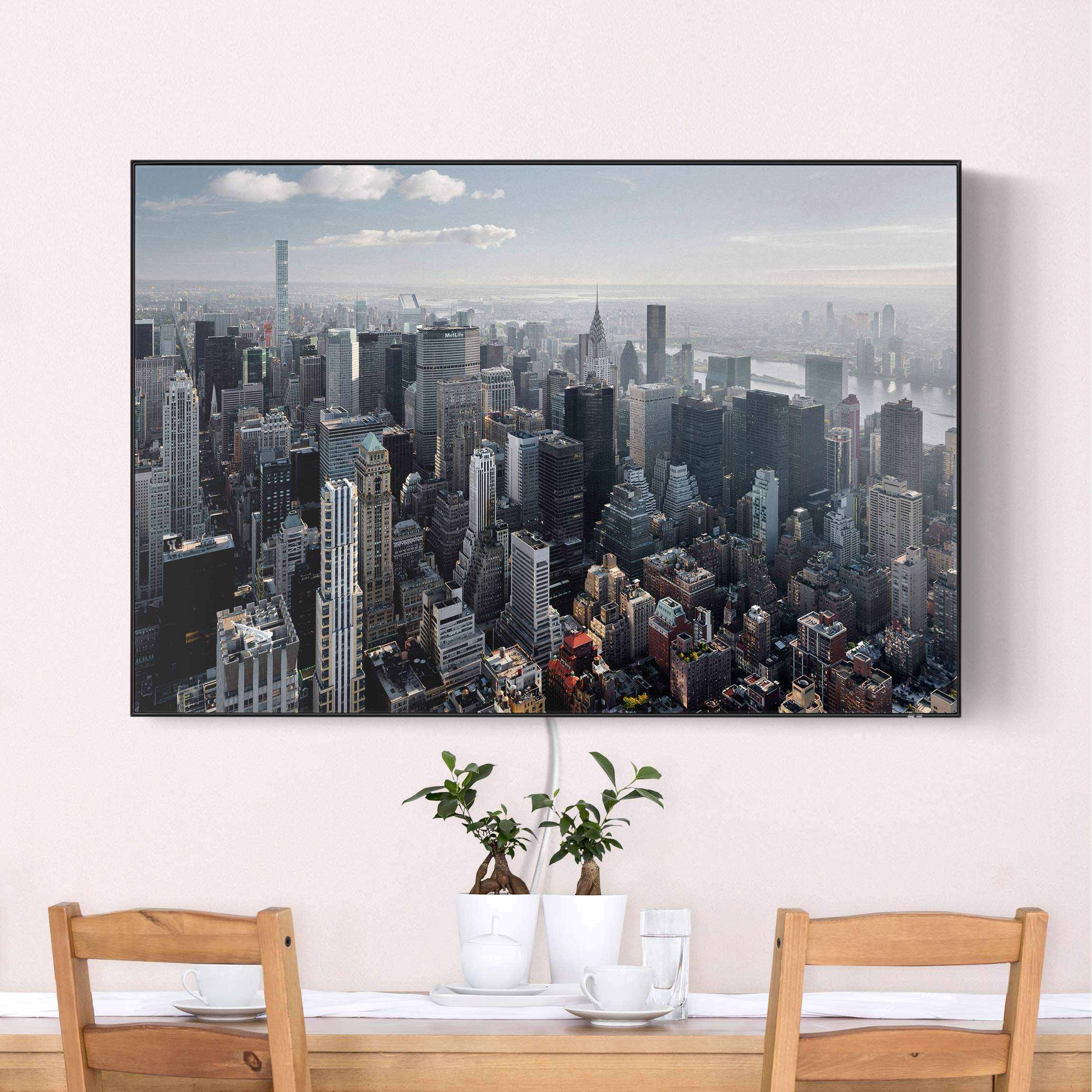 LED-Wechselbild Upper Manhattan New York City günstig online kaufen