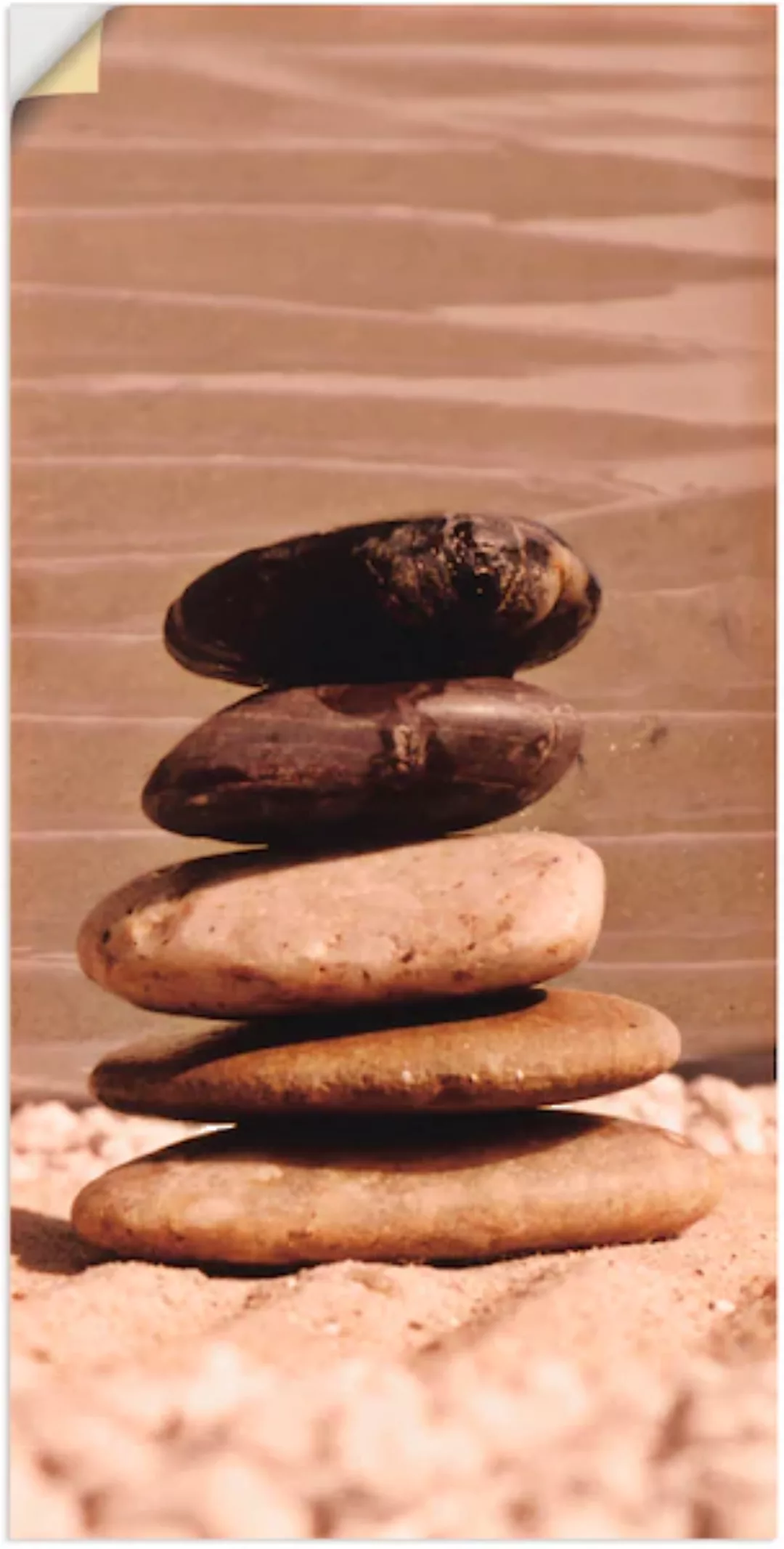 Artland Wandbild "Steine", Zen, (1 St.) günstig online kaufen