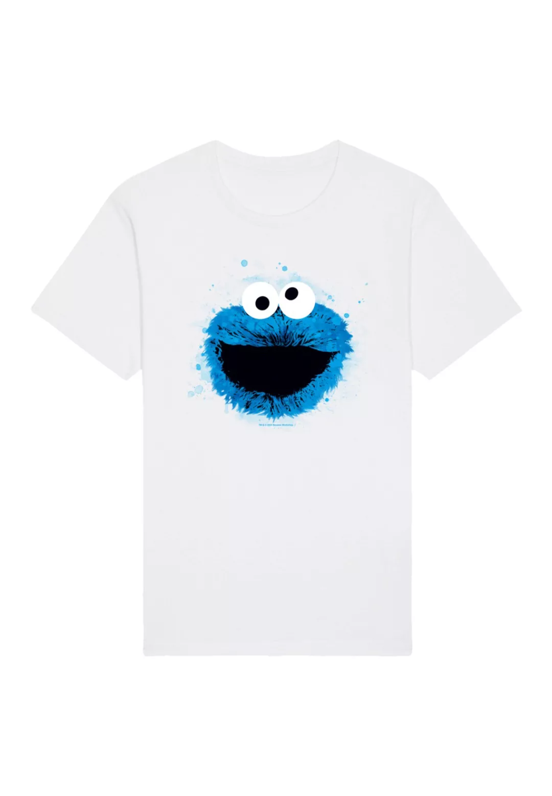 F4NT4STIC T-Shirt "Sesamstraße Cookie Monster Watercolor", Premium Qualität günstig online kaufen