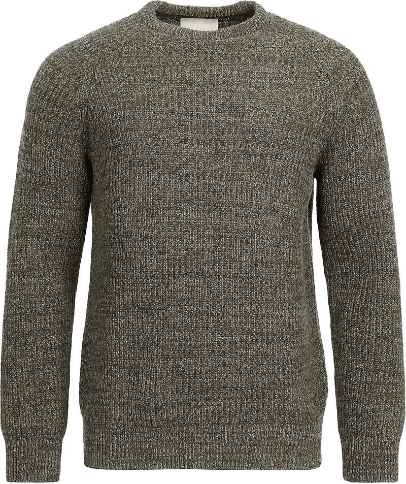 Barbour Pullover Lambswool Knitted Olivgrün - Größe L günstig online kaufen