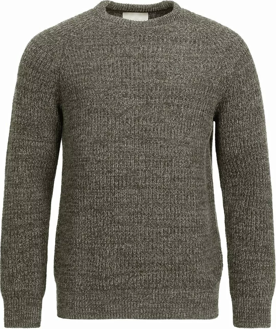 Barbour Pullover Lambswool Knitted Olivgrün - Größe S günstig online kaufen