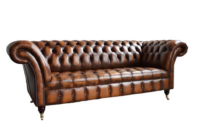 JVmoebel Sofa XXL Braune Designer Sofa Couch Polster 3 Sitzer, 1 Teile, Mad günstig online kaufen