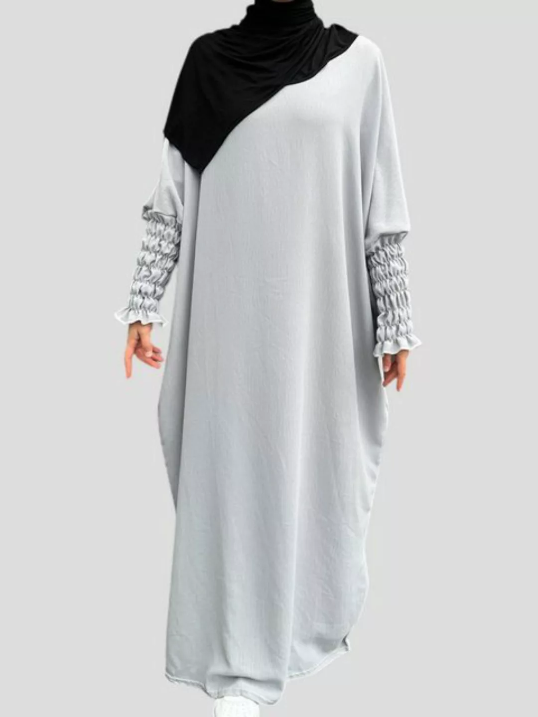 Aymasal Maxikleid Abaya Aliyah Schmetterling Kleid Kaftan Islamische Gebets günstig online kaufen