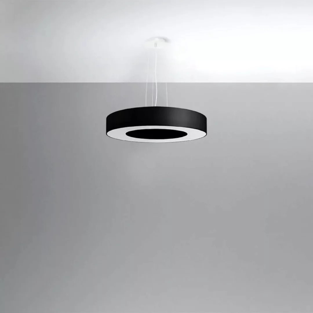 famlights | Pendelleuchte Shania in Schwarz E27 5-flammig 120x500mm günstig online kaufen