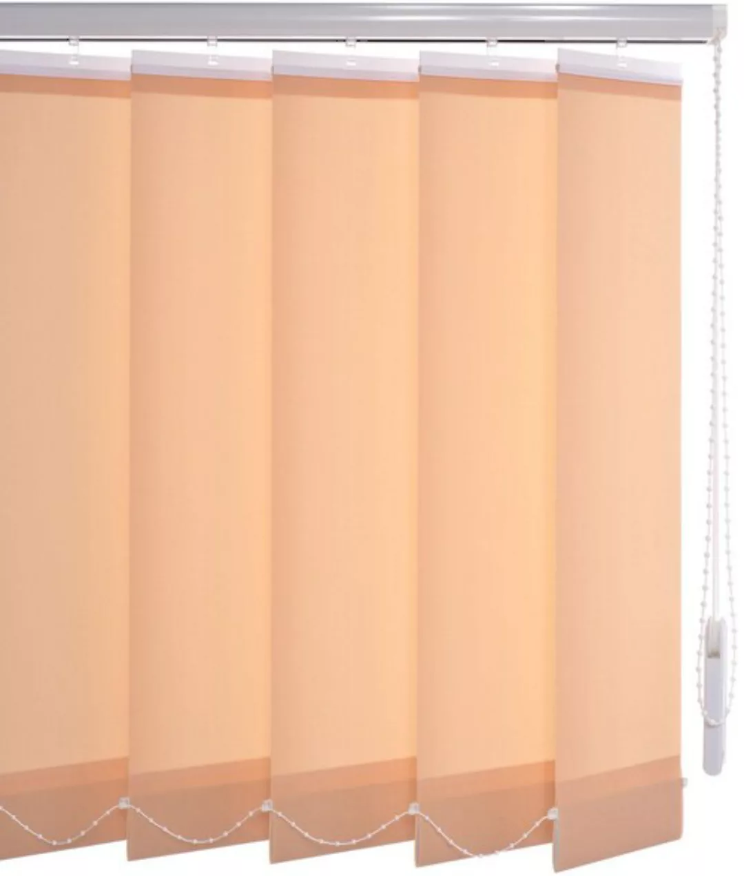 Liedeco Lamellenvorhang »Vertikalanlage 89 mm«, (1 St.) günstig online kaufen