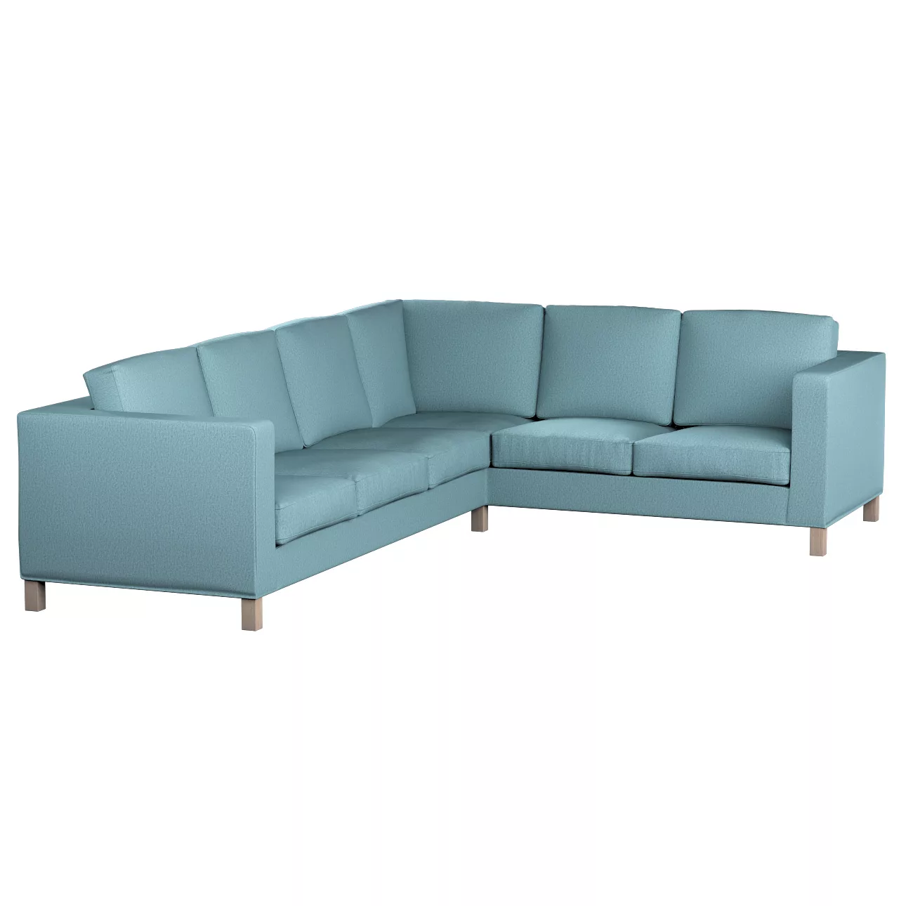 Bezug für Karlanda Sofa Ecke links, blau, 36cm x 30cm x 50cm, Madrid (161-6 günstig online kaufen